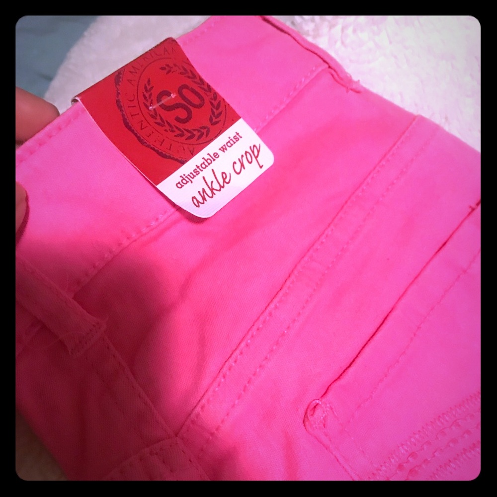 Adjustable waist jeans
